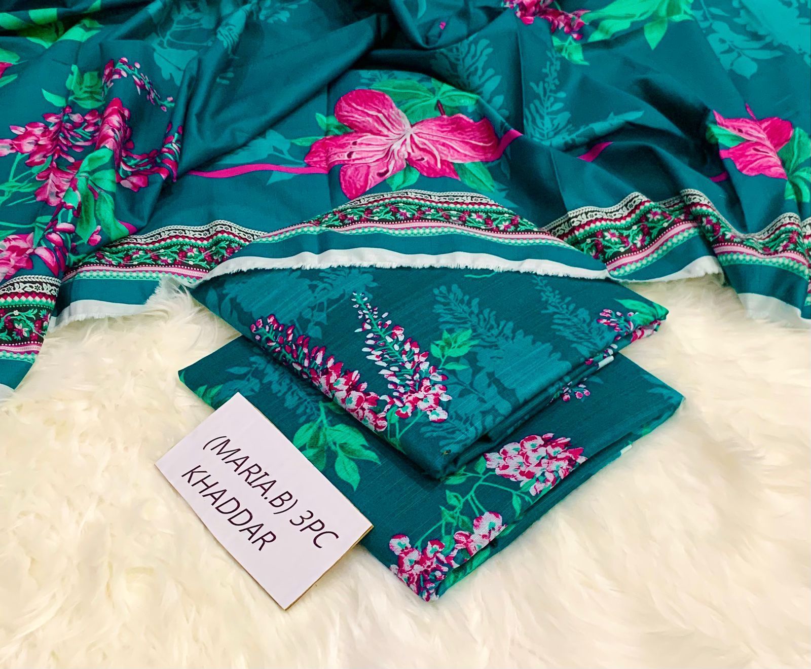 Khaddar unstitched suit